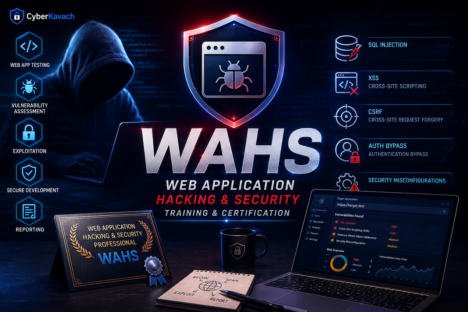 Web Application Hacking & Security (WAHS) Training & Certification | Web Application Security Course