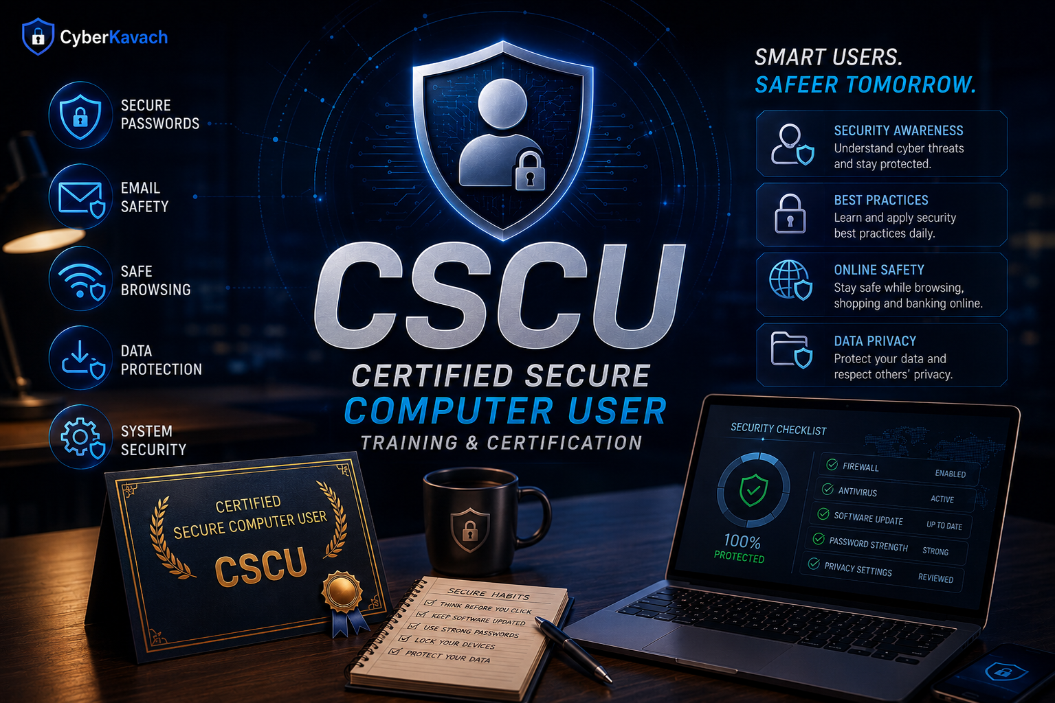 Certified Secure Computer User (CSCU) Training & Certification | Cybersecurity Awareness Course