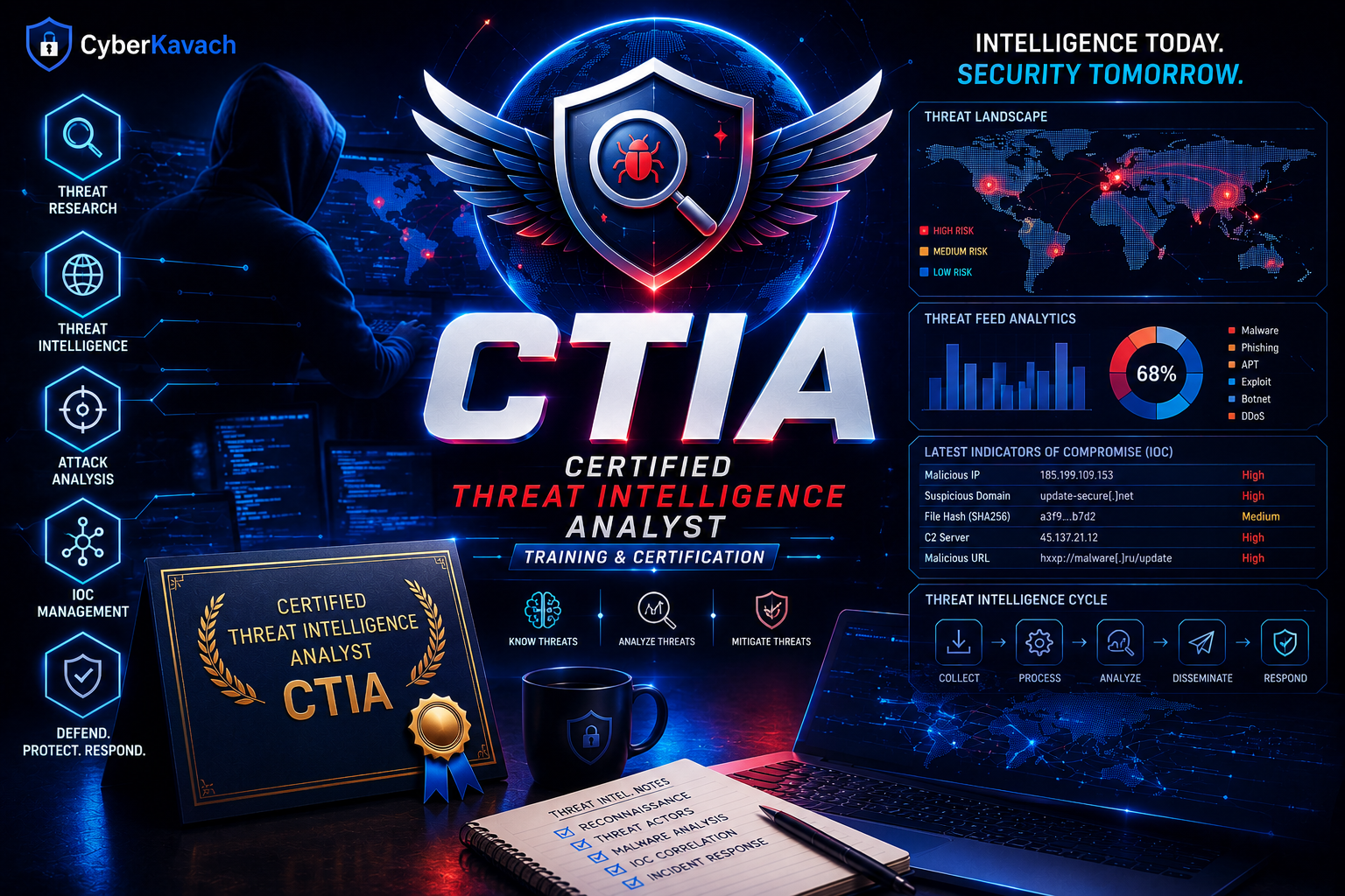 Certified Threat Intelligence Analyst (CTIA) Training & Certification | Cyber Threat Intelligence Course