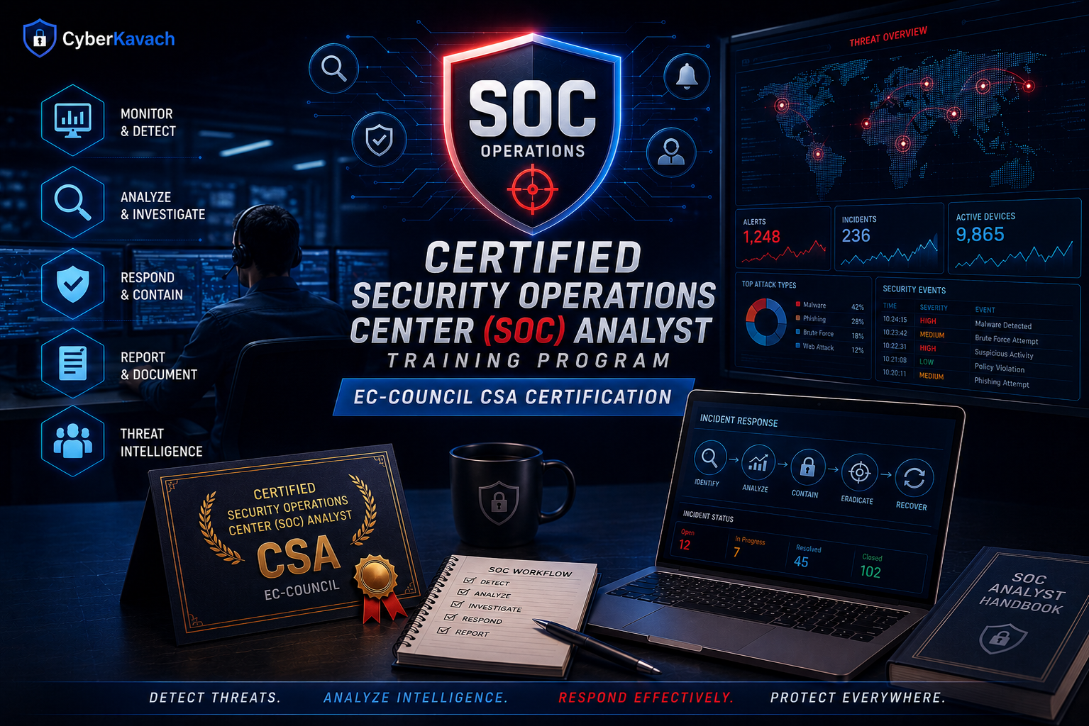 Certified Security Operations Center (SOC) Analyst Training Program | EC-Council CSA Certification