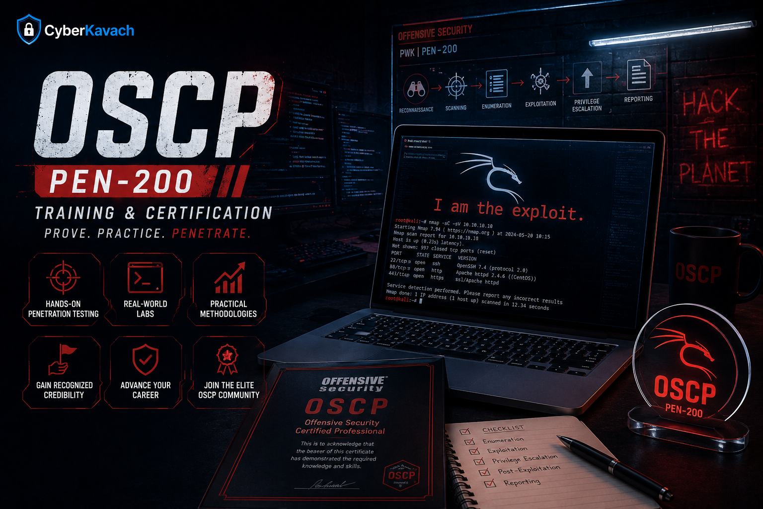 OSCP PEN-200 Training & Certification | Offensive Security Certified Professional Course