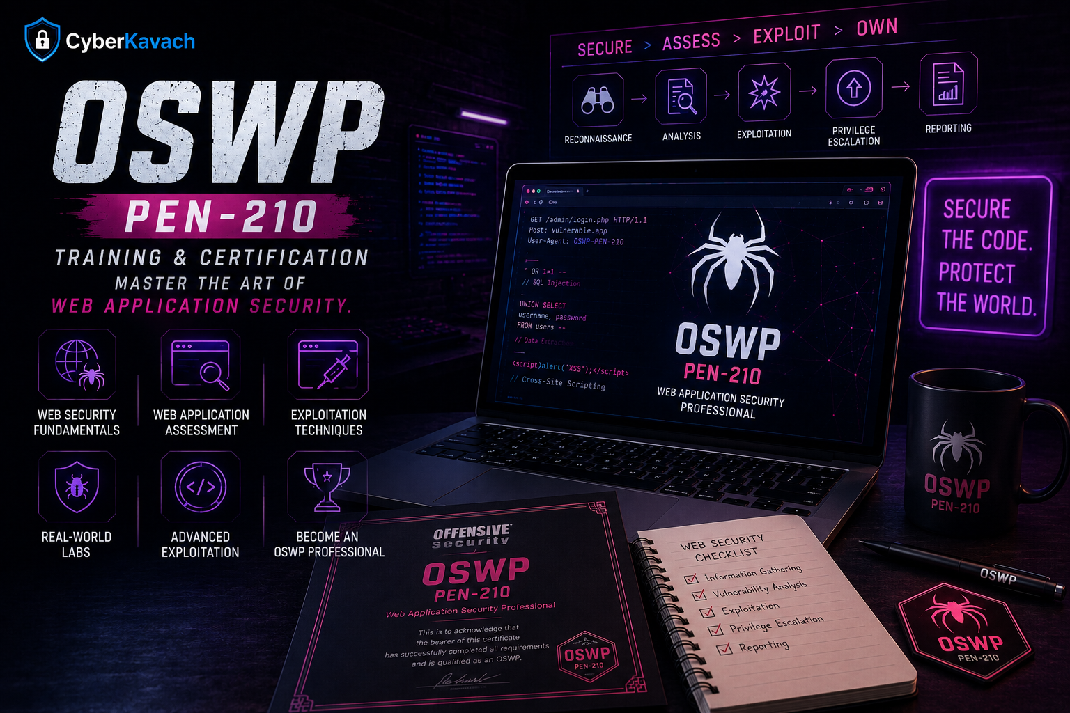 OSWP PEN-210 Training & Certification | Offensive Security Wireless Professional Course