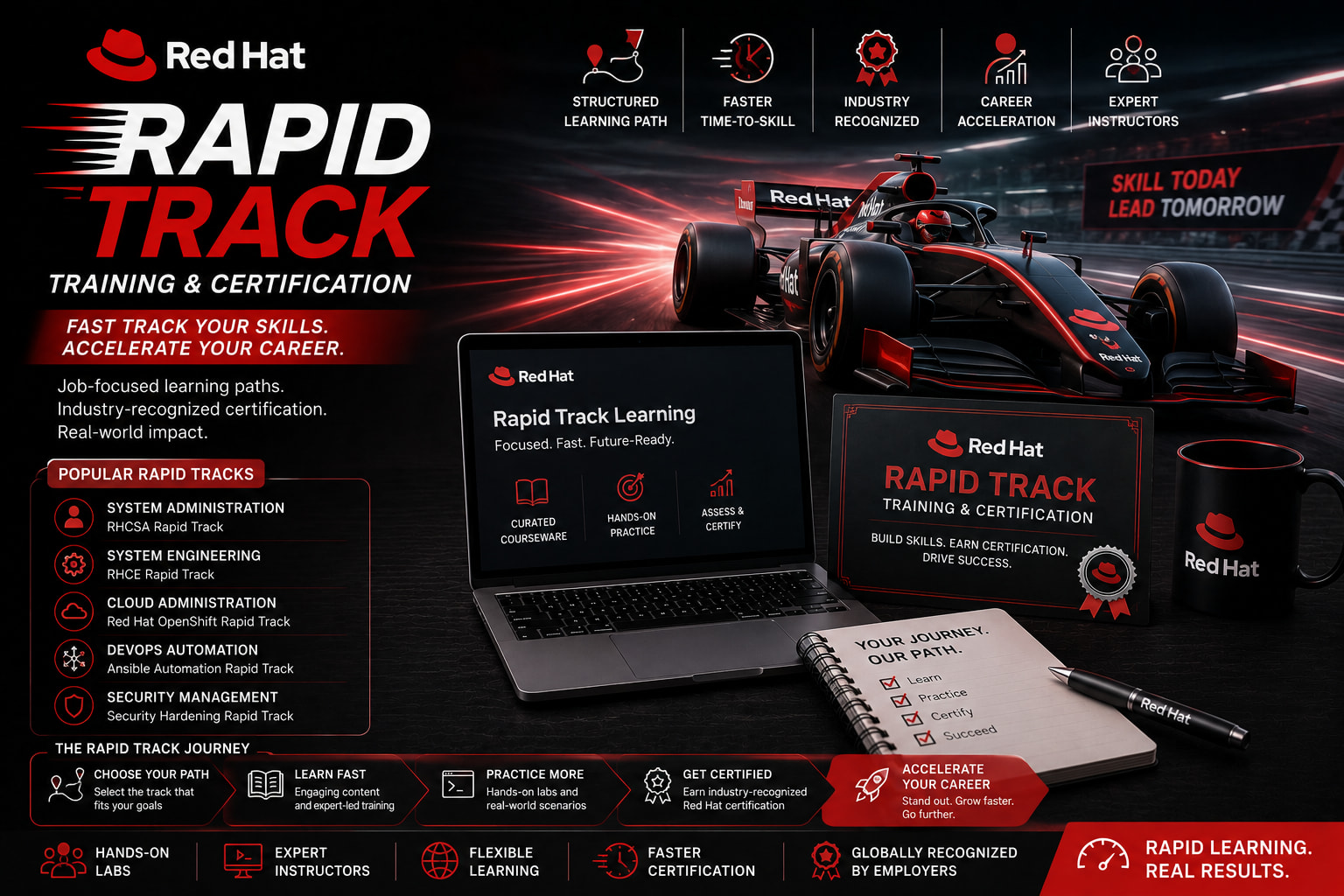 Red Hat Rapid Track Training & Certification | Accelerated Red Hat Linux Administration Program