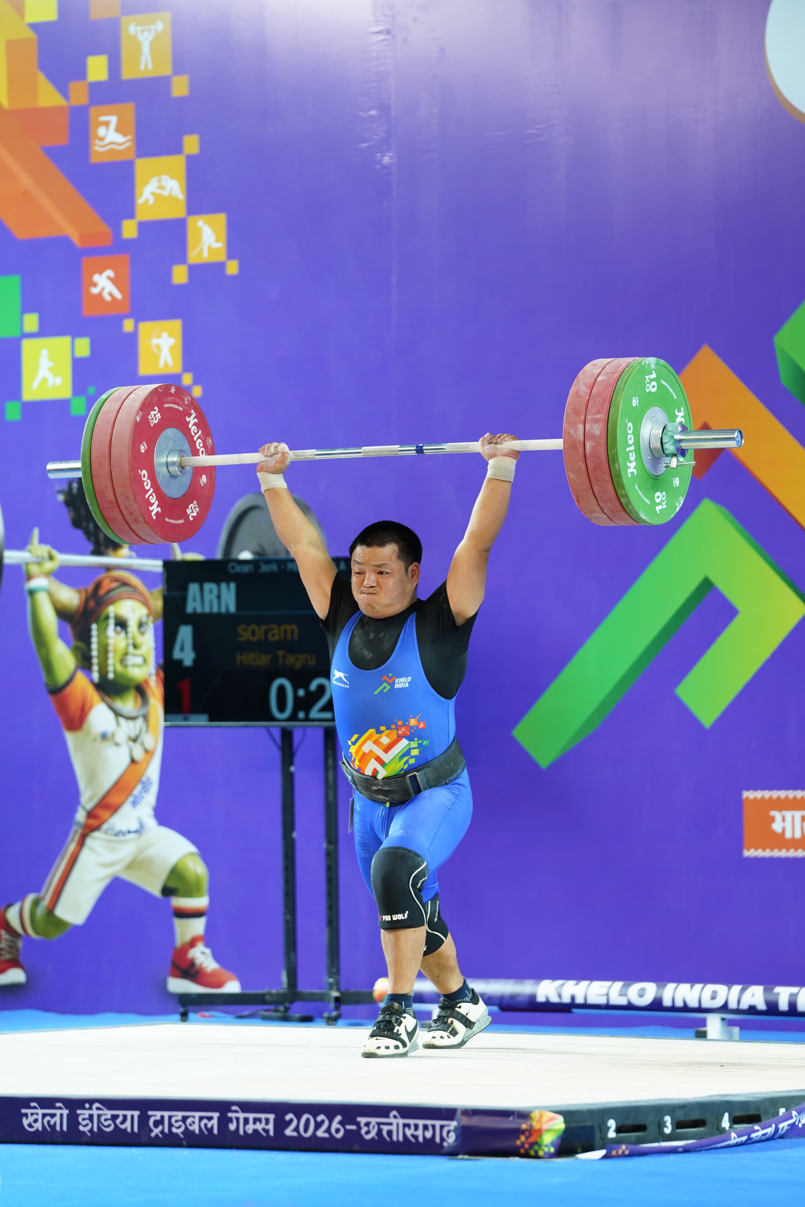 खेलो इंडिया ट्राइबल गेम्स 2026: 88 किग्रा भारोत्तोलन में रुबा ताडु बने चैंपियन
