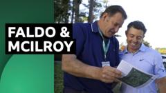 McIlroy reads 'really cool' Faldo message