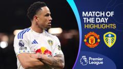 Okafor fires Leeds to first league win at Old Trafford since 1981