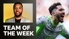Who has made Troy's Premier League team of the week?