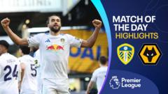 Leeds move closer to survival with victory over Wolves