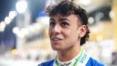 Britain's youngest F1 driver on his debut season so far - and learning to skateboard