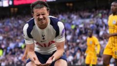 Wild celebrations to verge of tears -  time running out for Spurs