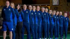 Marshall & Foster in Scotland's Games bowls team