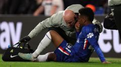 Estevao's World Cup hopes in doubt after hamstring injury