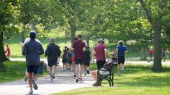 Record numbers of people in England playing sport