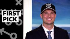 Mendoza selected as first pick in NFL Draft