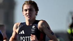 GB's Potter wins World Triathlon Series opener