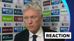 'VAR got it wrong' - Moyes amazed by Everton penalty decision