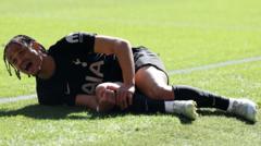 Tottenham's Simons to miss rest of season and World Cup