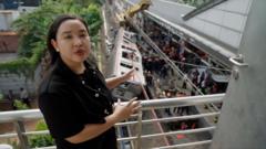 BBC reports from scene of fatal Indonesia train crash