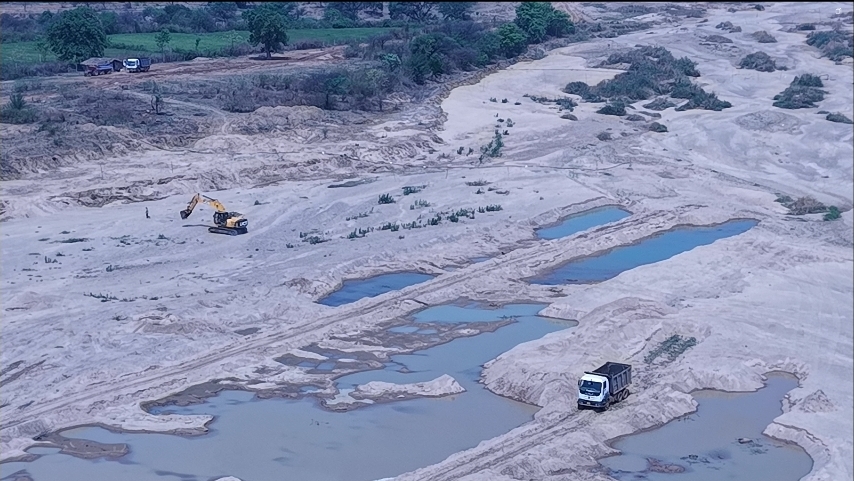 खनन क्षेत्रों में ड्रोन की एंट्री, अवैध उत्खनन पर कसा शिकंजा