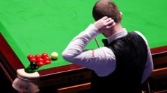 'Embarrassment to snooker' - Wu and Allen play longest Crucible frame