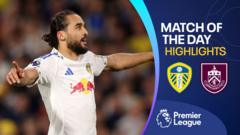 Leeds beat Burnley to move closer to safety