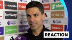 Arsenal players showed hunger to win - Arteta