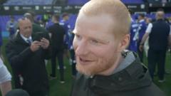 Ed Sheeran 'super happy' at Ipswich Town's success