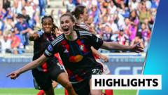 Lyon beat Arsenal to reach Women's Champions League final