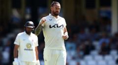 Surrey crush Sussex for first win of the season