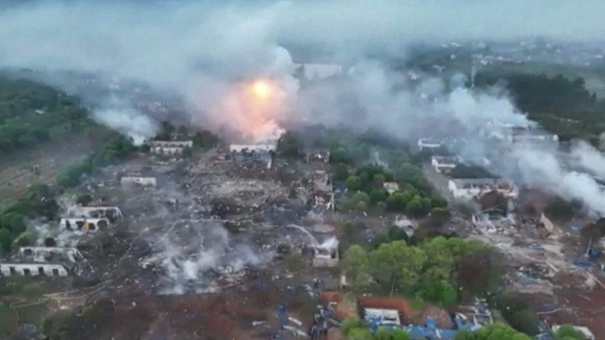 Devastating Fireworks Plant Explosion in China Claims 21 Lives