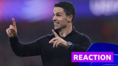 Arteta pays tribute to Arsenal players & fans after 'incredible night'