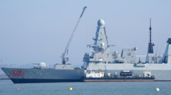 UK warship HMS Dragon heads to Middle East for potential Strait of Hormuz mission