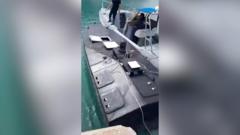 Greece examines mystery naval drone found in Ionian Sea