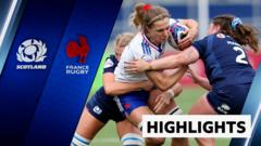 France hammer Scotland to set up England showdown