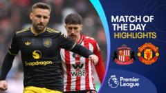 Sunderland and Man Utd play out goalless draw