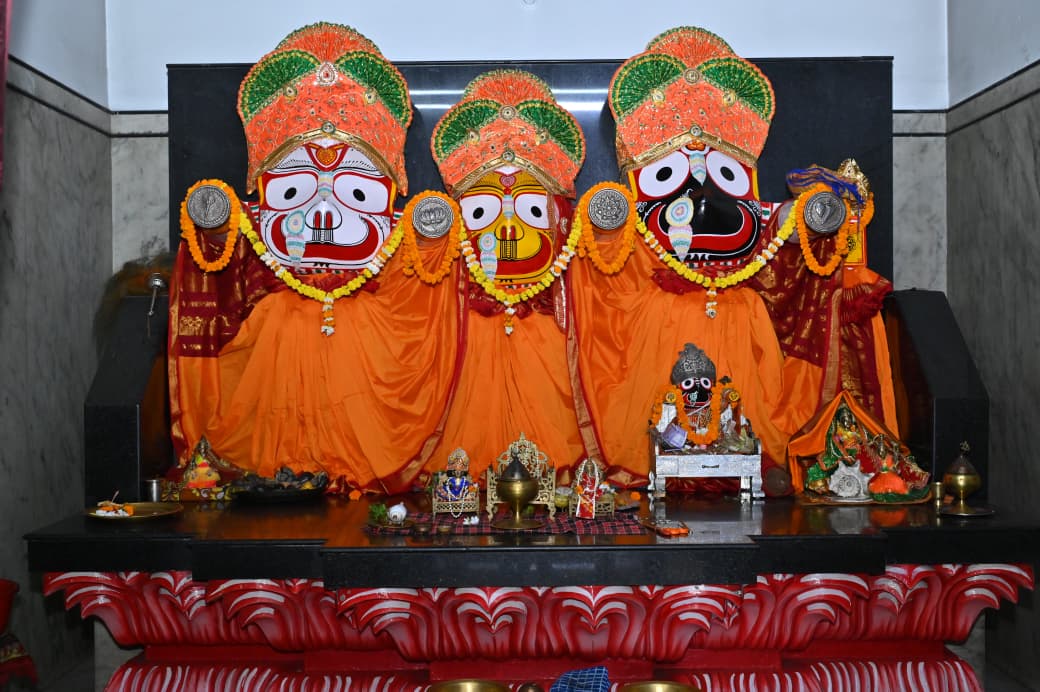 श्री जगन्नाथ मंदिर में मुख्यमंत्री ने की पूजा-अर्चना