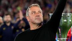 'Thank you for everything' - Flick grateful for support after father's death