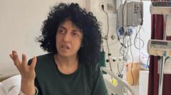 Ailing Iranian Nobel laureate given bail and hospital transfer
