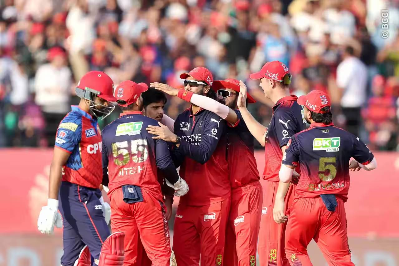 RCB Enter Playoffs as Seven Teams Battle for Final Three Spots