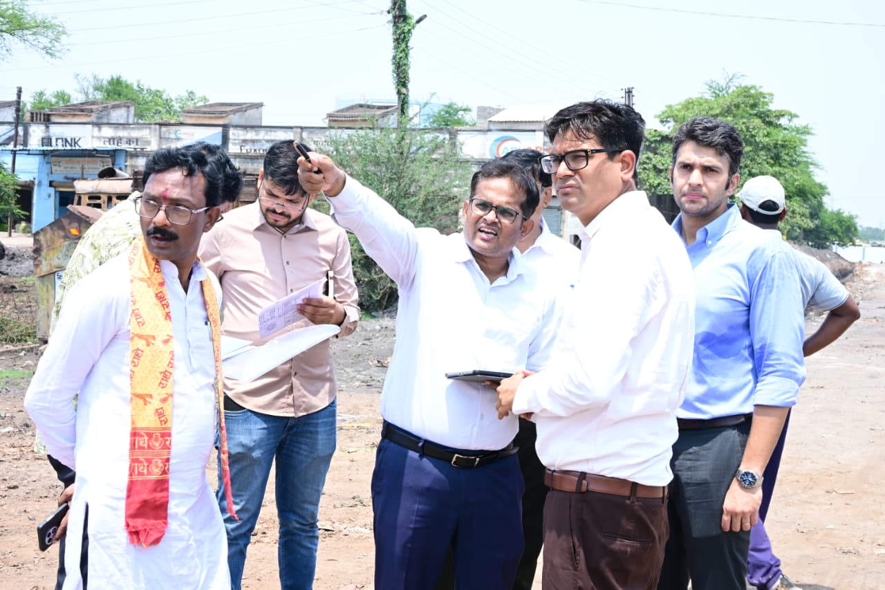 रायगढ़ को मिलेंगी आधुनिक सुविधाएं, विकास कार्यों का निरीक्षण