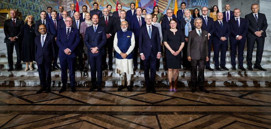PM Modi Arrives for Nordic Summit, Clean Energy and Space Talks in Focus