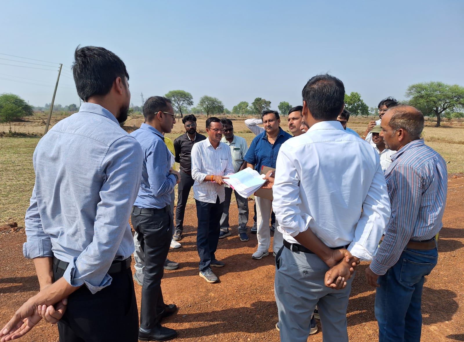 धमतरी में दो फोरलेन सड़कों का काम जल्द शुरू, PWD सचिव ने किया निरीक्षण