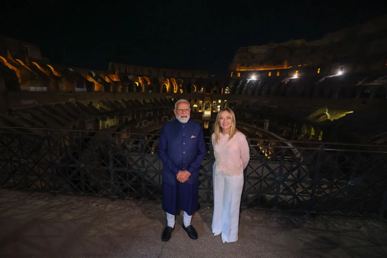 PM Modi and Giorgia Meloni’s Rome Tour Photos Win the Internet