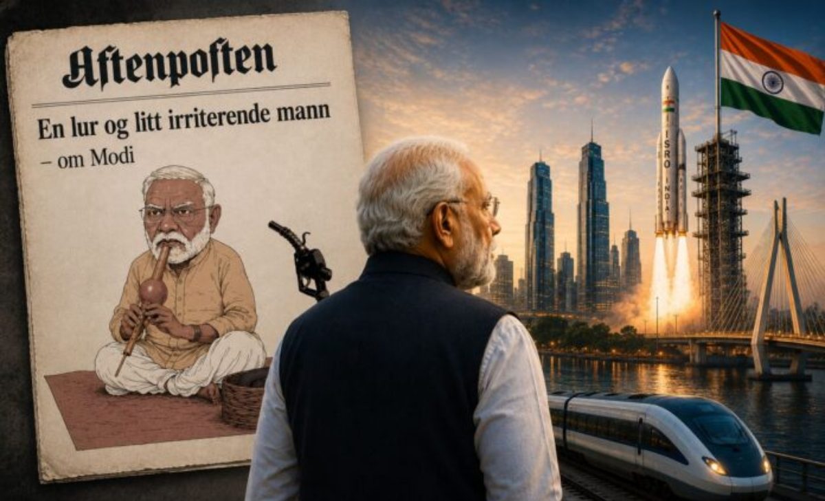 Controversial PM Modi Cartoon by Norwegian Media Draws Sharp Criticism