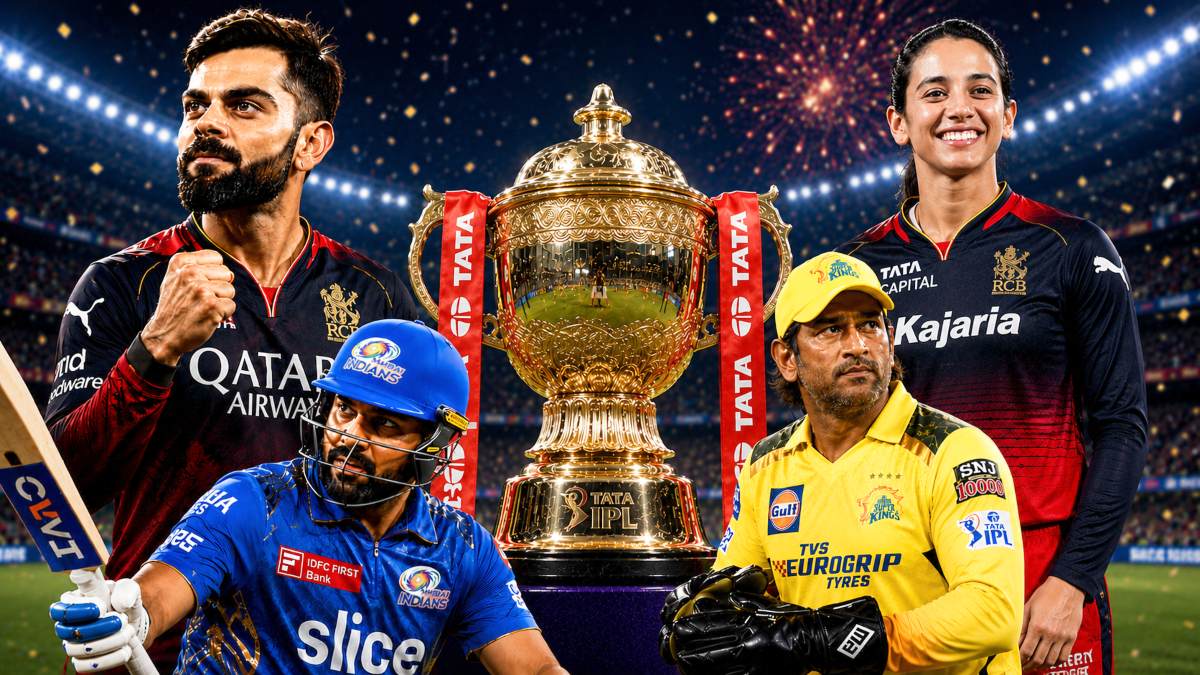 IPL में KKR का दबदबा, विराट कोहली सबसे बड़े सुपरस्टार बने