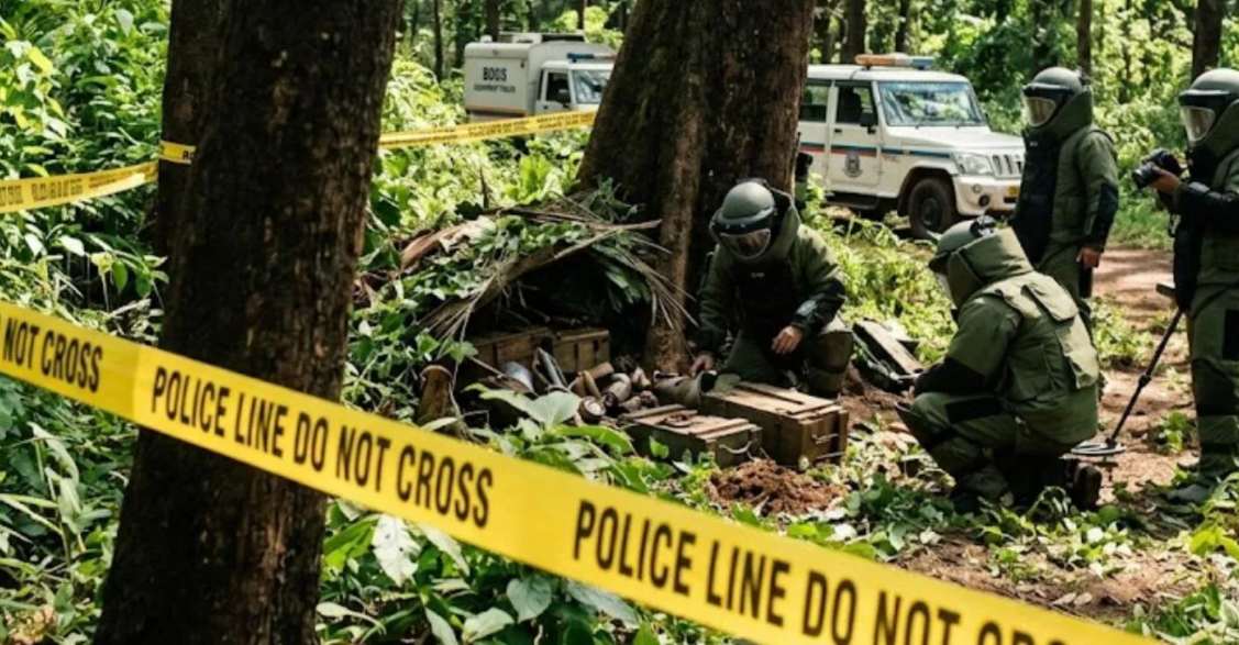 Ratnagiri Forest Turns Dangerous as Bomb Explosion Injures Local Woman