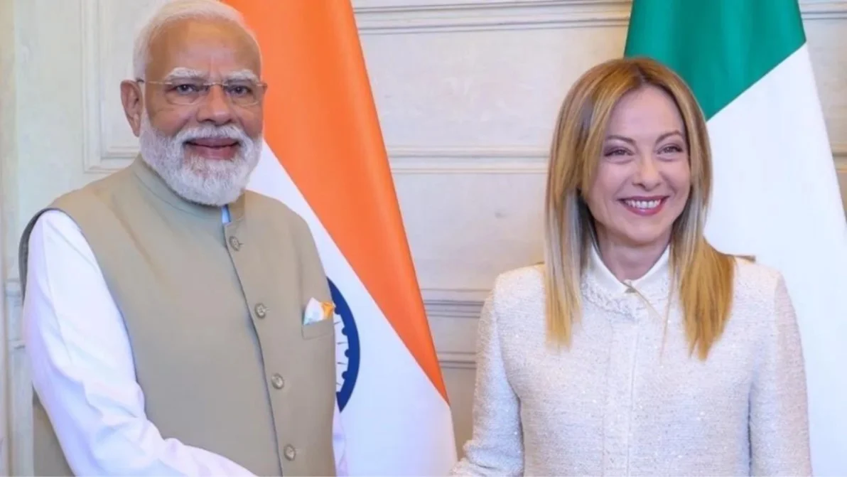 Italy PM Explains Meaning of “Parishram” in Hindi During Meeting With Modi