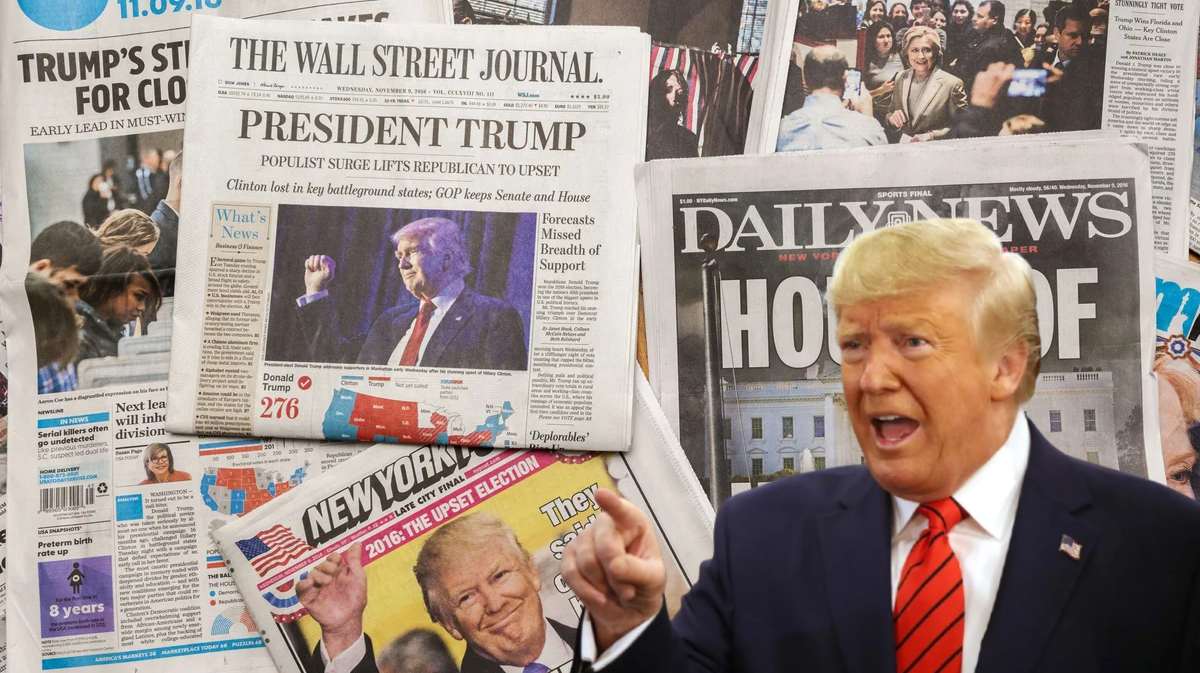 Donald Trump Furious at CNN, NYT, WSJ After Iran Reports