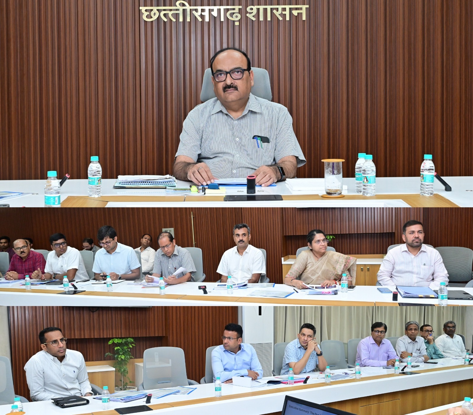 मुख्य सचिव की बैठक में नवा रायपुर और रायपुर के बड़े प्रोजेक्ट्स को हरी झंडी