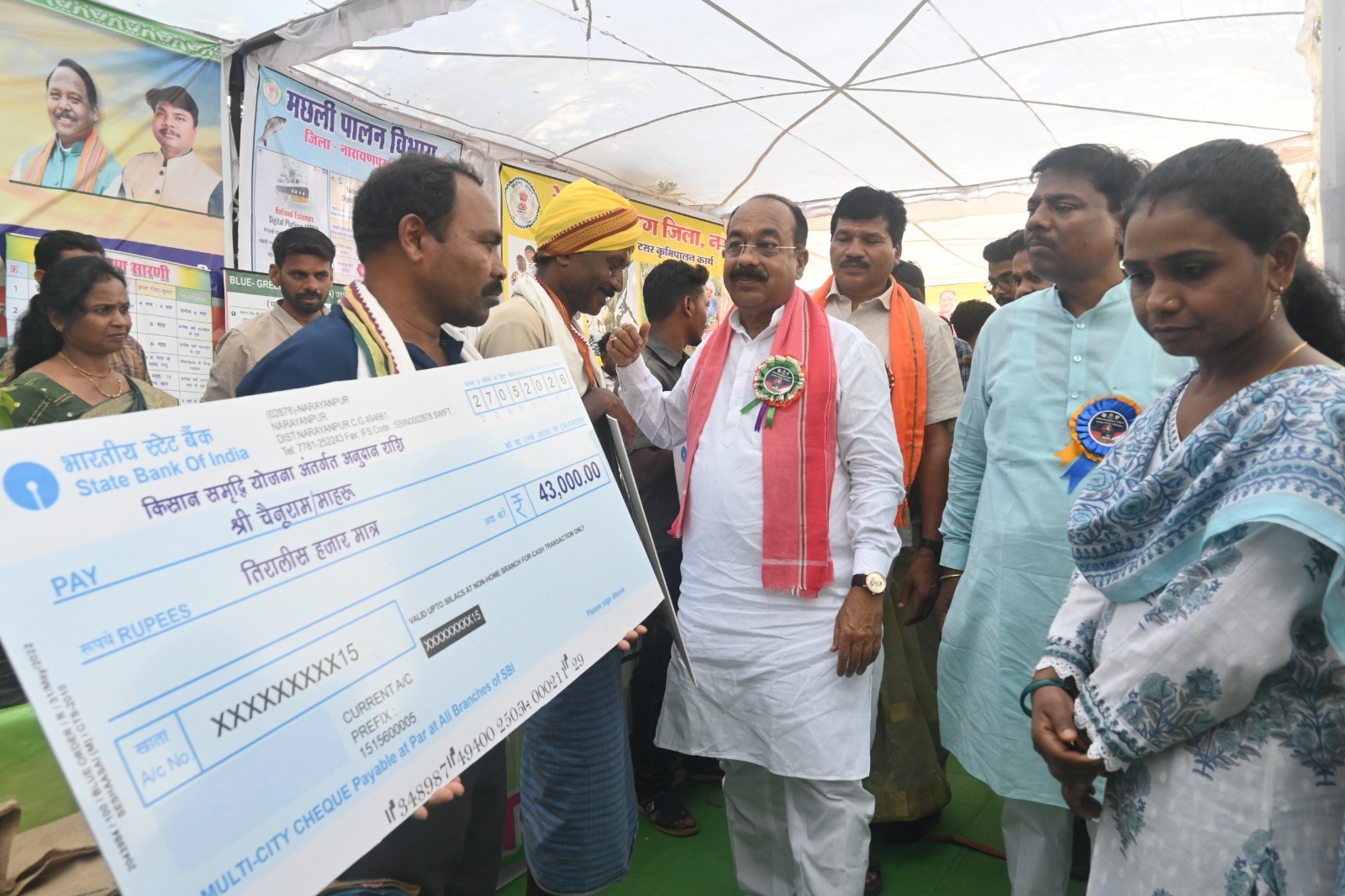 डिप्टी सीएम अरुण साव का नारायणपुर दौरा, करोड़ों के विकास कार्यों का शुभारंभ